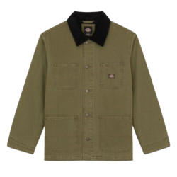 Giacca Dickies Chore Jacket Lined Canvas Military Green