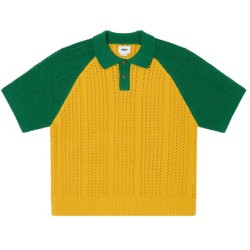 Polo Obey Abel Polo Sweater Mustard Multi