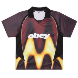 T-Shirt Obey Blurred Soccer Jersey