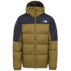 Giacca The North Face M Diablo Down Hoodie Military Olive TNF Black
