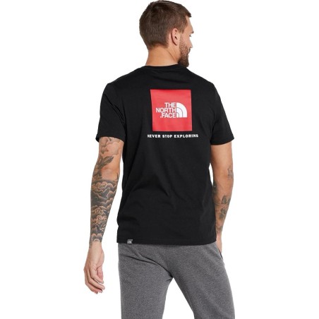 T-Shirt The North Face Red Box Black