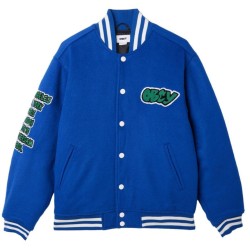 Giacca Obey Roll Call Varsity Blue