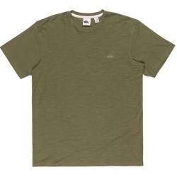 T-Shirt QuikSilver Slub Short Sleeve Green